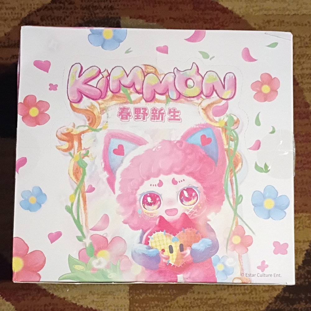 Sanrio Kimmon Pink and Blue Stuffed Animal